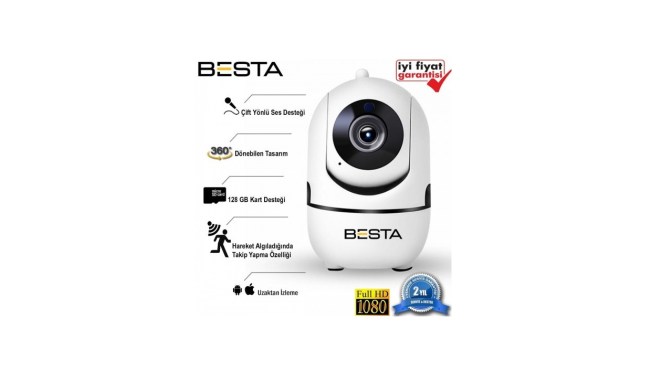 Gecede Renkli Gösteren Kablosuz Kamera