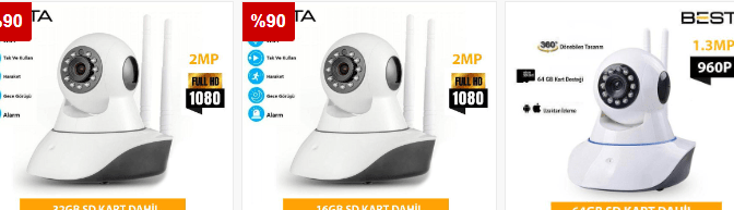 Kablosuz Güvenlik Kamerası Satışı