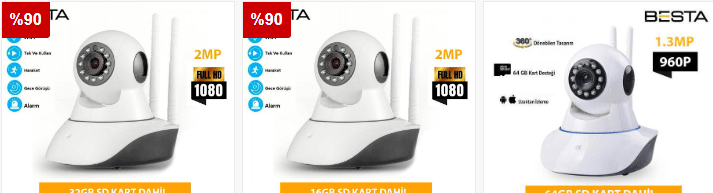 Güvenlik kamera sistemleri kablosuz