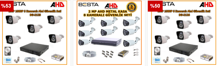 güvenlik kamera sistemleri