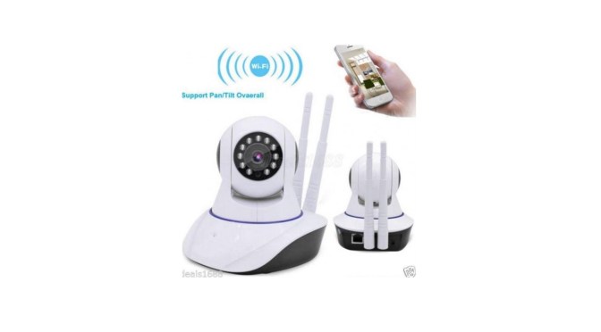 Kablosuz IP Güvenlik Kamerası Sesli