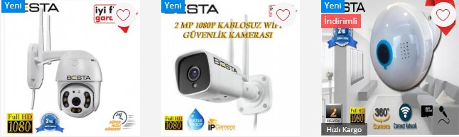 kablosuz kamera satış fiyatları