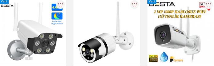 dış mekan gece görüşlü kamera