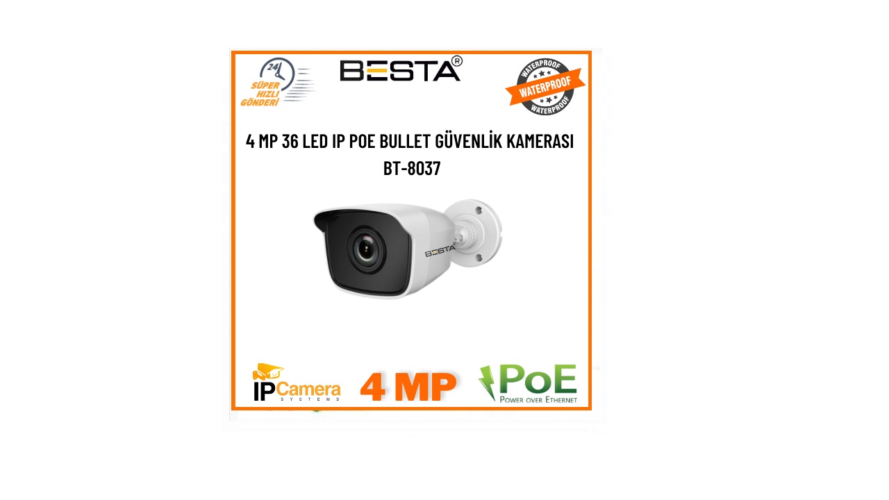 Alarmlı Kablosuz Güvenlik Kamerası