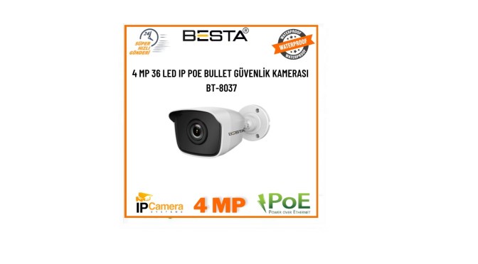 Alarmlı Kablosuz Güvenlik Kamerası