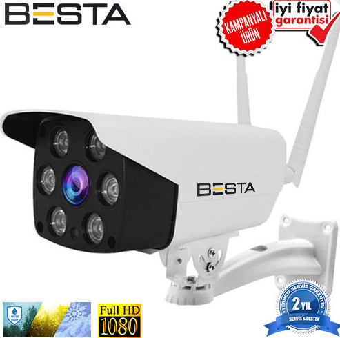kablosuz güvenlik kamerası 2mp