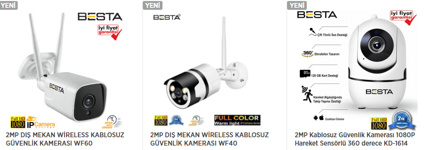 işyeri için kablosuz kamera