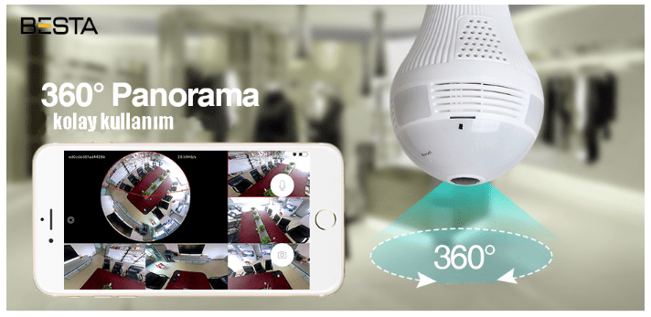 360 derece kablosuz kamera fiyatları