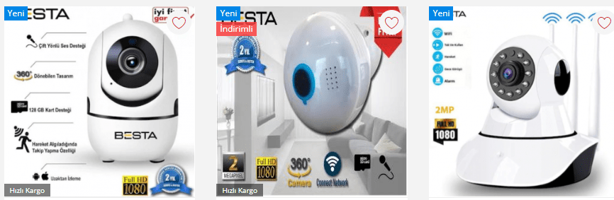 en kaliteli kablosuz kamera modelleri