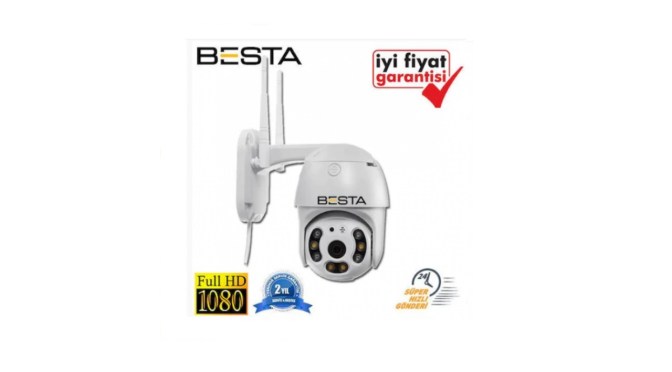Metal Kasalı Kablosuz Güvenlik Kamerası