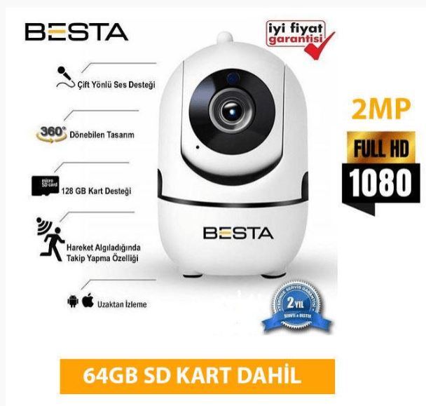 mikrofonlu kablosuz güvenlik kamerası modelleri