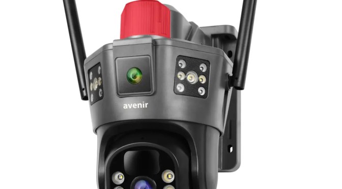 AVENİR AV-S429 6MP PTZ Solar Kamera