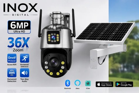 INOX INOX-215IPC 30X Optik Zoom Solar Kamera