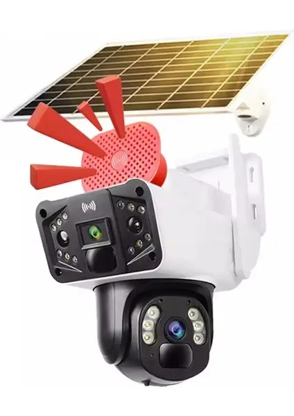 OKAM O-KAM PRO 3915 Dual Lens Solar Kamera